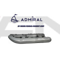 ADMIRAL - RIB надуваема лодка с твърдо дъно и кил Base 350 Grey