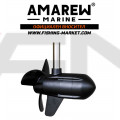 AMAREW Marine Електрически безчетков двигател XM80 12V 80 lbs - 2.2 hp