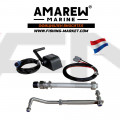 AMAREW Marine Електрически безчетков двигател XM80R 12V 80 lbs - 2.2 hp Remote Control