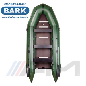 BARK - Надуваема моторна лодка с твърдо дъно и надуваем кил BT-420S Light Grey