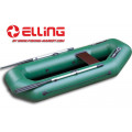 ELLING - Надуваема гребна лодка с твърдо дъно Navigator N222CM - зелена