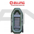 ELLING - Надуваема гребна лодка с твърдо дъно Navigator N240CNM - зелена