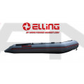 ELLING - Надуваема моторна лодка с твърдо дъно и надуваем кил Patriot PT310 - тъмно сива