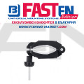 FASTen Универсална монтажна основа за фиксиране към разлчини повърхности FMc 2 - черно / до 60 mm