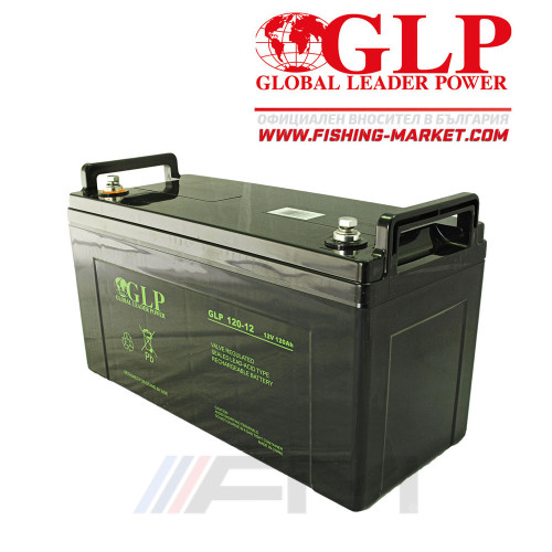 Акумулаторна тягова батерия GLP AGM - 120Ah 12V