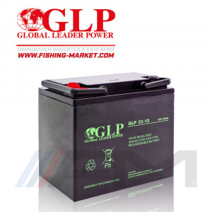 Акумулаторна тягова батерия GLP AGM - 33Ah 12V 