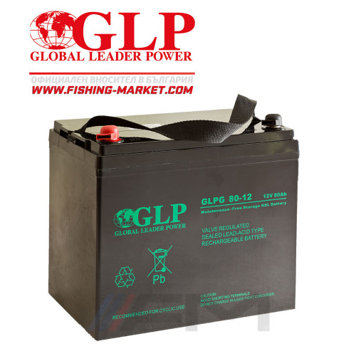 Акумулаторна тягова батерия GLP GEL - 80Ah 12V