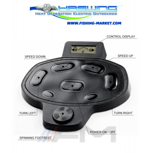 HASWING Wireless Foot Controller Cayman B/GPS - Безжичен педал за управление и контрол на двигател