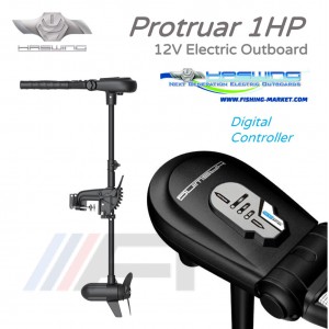 HASWING Електрически безчетков двигател Protruar 1.0 HP / 35" 12V FW/SW  