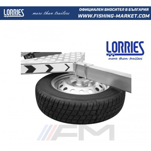LORRIES Резервна гума с метална джанта и механизъм за захват към шаси PP75