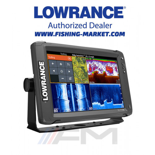 LOWRANCE Elite-12 Ti Combo Touchscreen - Цветен сонар с GPS без сонда - BG Menu