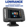 LOWRANCE Elite-5 Ti Combo Touchscreen (BG Menu) - Сонар с GPS (цветен) + HDI сонда 83/200/455/800 Khz