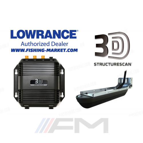 LOWRANCE StructureScan™ 3D сонда и модул