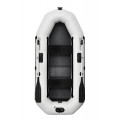 OMEGA - Надуваема гребна лодка с твърдо дъно 290 LSPT PS Pro Plus светло сива