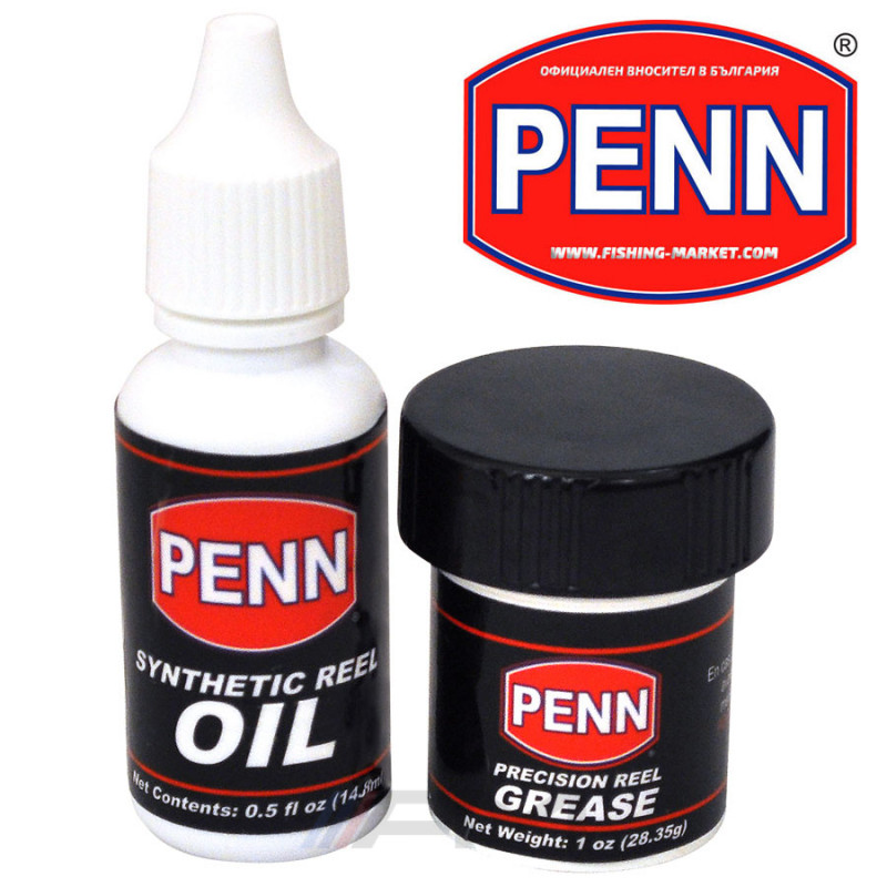 PENN Angler Pack Precision Reel oil / Precision Reel Grease - смазка за  макари - 1238744