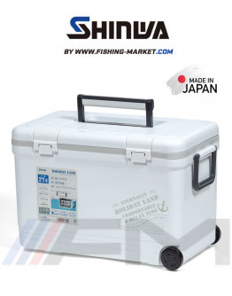 SHINWA Хладилна кутия Holiday Land Cooler - 27 Lt - бяла