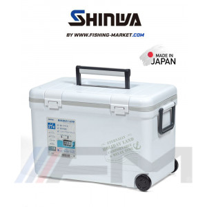 SHINWA Хладилна кутия Holiday Land Cooler - 27 Lt - бяла