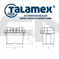 TALAMEX Кутия за акумулатор - 265 x 175 x 220 - 270 mm