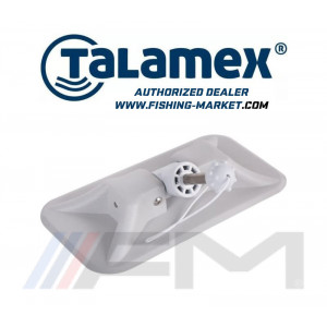 TALAMEX Ключ за гребло с основа за лепене Aqualine - светло сив