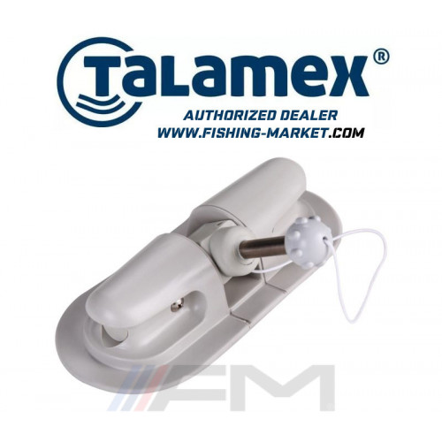 TALAMEX Ключ за гребло с основа за лепене Comfortline - светло сив