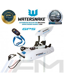 WATERSNAKE Електрически двигател Geo-Spot GPS Saltwater 12V - 65 lb - 66" 
