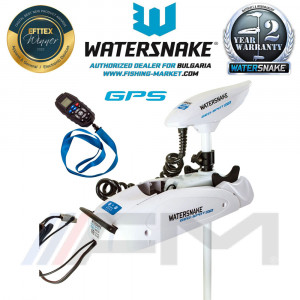 WATERSNAKE Електрически двигател Geo-Spot GPS Saltwater 12V - 65 lb - 66" 