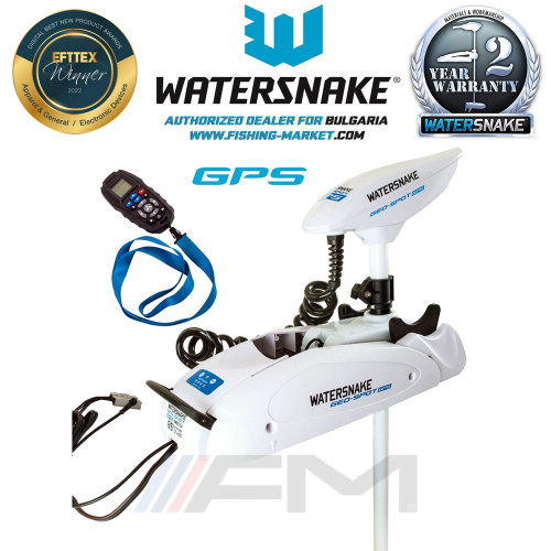 WATERSNAKE Електрически двигател Geo-Spot GPS Saltwater 12V - 65 lb - 66"