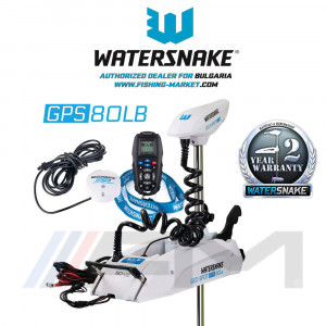 WATERSNAKE Електрически двигател Geo-Spot GPS Saltwater 24V - 80 lb - 78" 