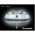 ZANDER - Надуваема моторна лодка с алуминиево дъно и надуваем кил BD360P