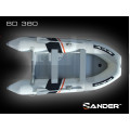 ZANDER - Надуваема моторна лодка с алуминиево дъно и надуваем кил BD390P