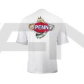 PENN White Short Sleeve Performance Shirt - L (тениска)
