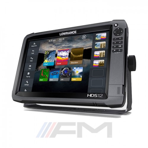 LOWRANCE HDS-12 GEN3 Touchscreen Combo (BG Menu) - Сонар с GPS (цветен) + TotalScan сонда